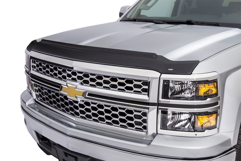 GMC Sierra 2500HD Hood Deflector - Husky Liners - Aeroskin II Low Profile - Matte Black - `11-`14